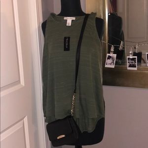 White house black market green space dye tank